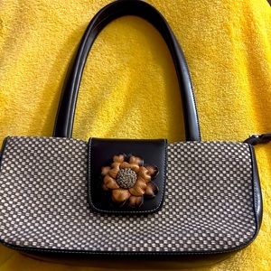 Elegant Handbag Retro Baguette Shoulder Mini Bag Women Faux Leather Rachel US